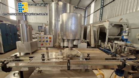 Rotary screwing machine for bottle Zanasi