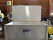 Silver carbon steel ribbon blender