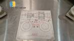 Sarong SAAS model blister forming and sealing machine for suppositories.
