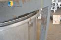 Stainless steel tank with cowles disc