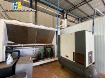 Plant line for filling 7,000 cans Zegla PET filling machine TCM