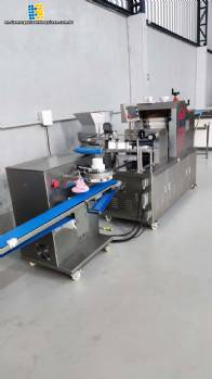 Production line for buttery puff pastry cookies