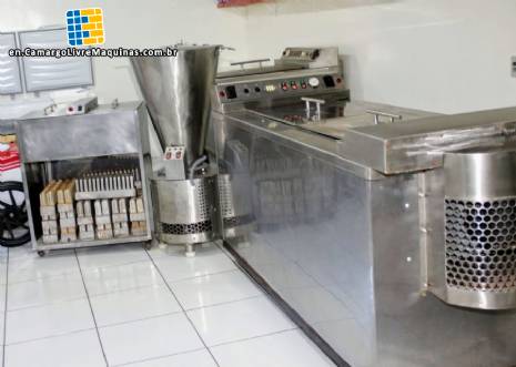 Machines for producing ice cream and popsicles.