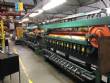 Steel wool production line