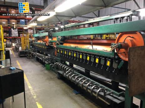 Steel wool production line
