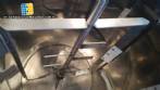 Jacketed stainless steel reactor tank 170 liters