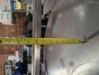 Masipack 1200 mm stainless steel rotating accumulator table