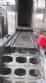Continuous line dosing dropper with oven for buttered tapioca starch biscuits Forma�o