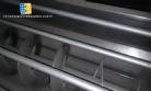 Stainless steel industrial continuous potato peeler