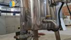 Electric stainless steel jacketed mixing tank