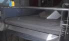 Treadmill with silo and vibrating gutter
