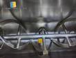 Mecamau Stainless steel ribbon blender mixer for powders.