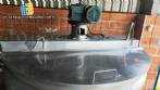 3,500 L stainless steel jacketed reactor tank