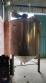 3,500 L stainless steel jacketed reactor tank