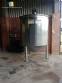 3,500 L stainless steel jacketed reactor tank