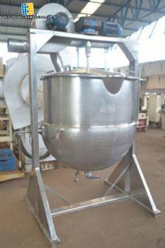 Industrial candy cooker 800 L Biasinox