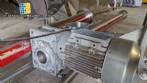 Maqinox stainless steel screw conveyor transfer silo