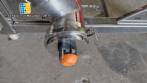Maqinox stainless steel screw conveyor transfer silo