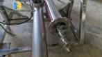 Maqinox stainless steel screw conveyor transfer silo