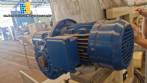 Stainless steel mixer with conveyor belt