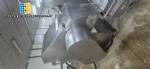 Ibrasmak meat block cutter/breaker with Simetria grinder and conveyor belt.