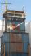 Carbon steel silos with bag filter system