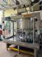 Stainless steel rotary filling machine with 16 IMSB nozzles for bottles and jars