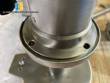 Gravimetric rotary filling machine in stainless steel with cabin