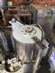 Gravimetric rotary filling machine in stainless steel with cabin