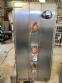 Programmable turbo oven in stainless steel, gas-powered.
