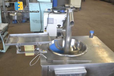Tempering machine for Jaf Inox chocolates