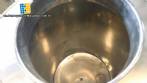 Stainless steel tank with handles
