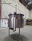 KROMA 1,800 liter stainless steel jacketed mixing tank reactor/agitator