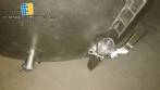 Stainless steel storage tank for 3,000 L Brasholanda