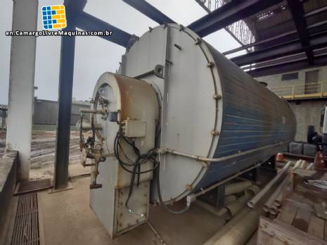 Heater for industrial heating thermal fluid Alfa Laval Aalborg