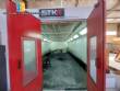 Painting booth for furniture products