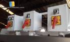 Chocolate enrobing machine