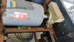 Stainless steel meat cutter processor with rotating knives