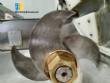 Stainless steel meat cutter processor with rotating knives