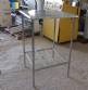 Stainless steel table 800 mm x 800 mm