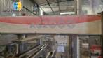 Automatic stainless steel labeling machine with two heads for Narita self-adhesive labels