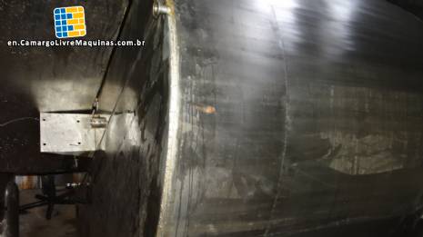 Mixing tank for 5,000 L