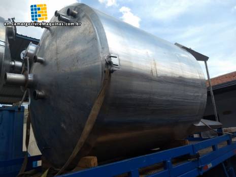 Stainless steel 316 tank 10.000 L