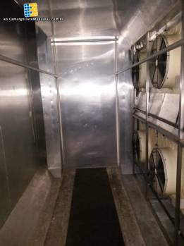 Industrial deep freezer freezer 500 kg Copeland Discus