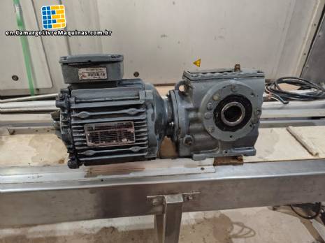 SEW Eurodrive gearmotor with 1.5 kW three-phase motor