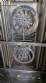 Programmable turbo oven in stainless steel, gas-powered.