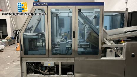 Automatic case packing machine for Tetra Pak Cardboard Packer carton packaging