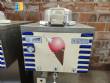 Italian gelato ice cream maker in stainless steel Frigomat 80/100 liters
