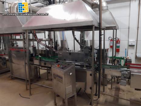 Multi-head canning jars filling machine Maqinox