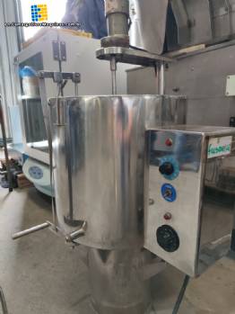 Stainless steel benchtop laboratory jacketed mixing reactor tank